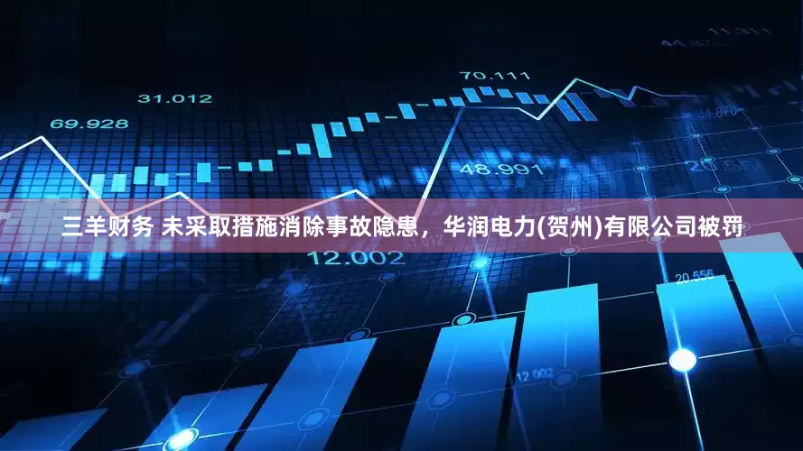 三羊财务 未采取措施消除事故隐患，华润电力(贺州)有限公司被罚